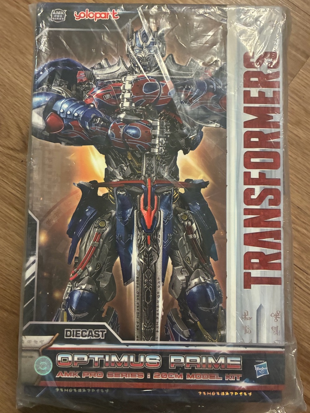 Hasbro Transformers Optimus Prime Diecast Figure - Blue/Red ,Brand New!